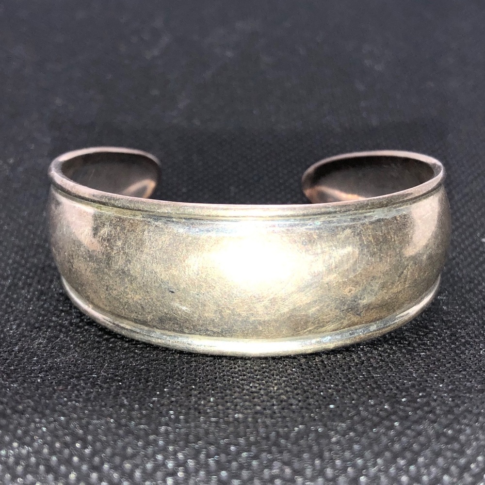 Silpada Rolled Edges Tapered 925 Cuff B1407